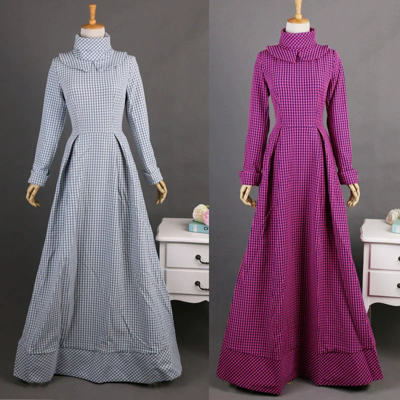 Audrey Hepburn Fashion Wool Maxi Dress – Elegant Autumn Winter Long Dress with Fitted Waist & Flowing Swing Hem