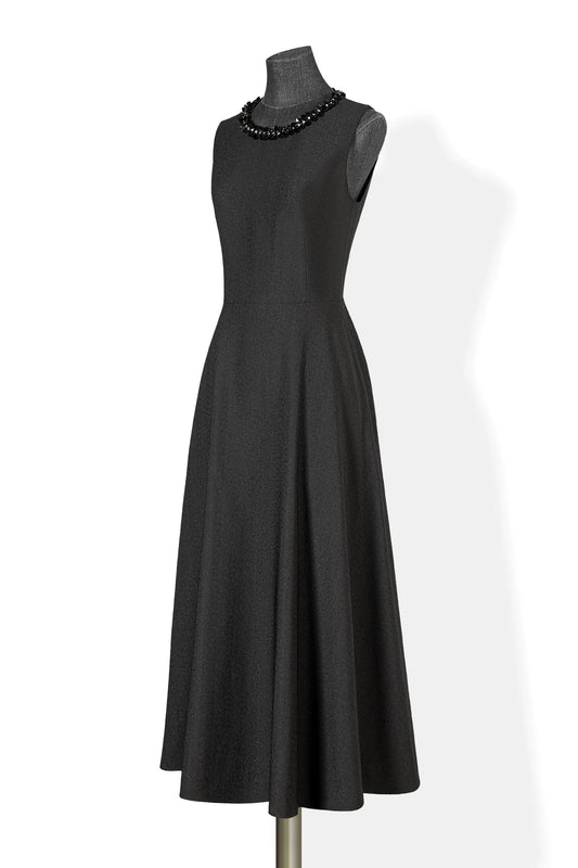 Hepburn Style Black Dress – 2025 Autumn French Sleeveless Evening Cocktail Dress