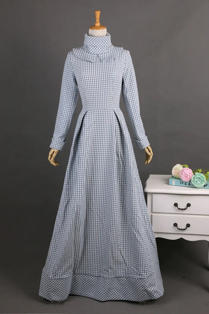 Audrey Hepburn Fashion Wool Maxi Dress – Elegant Autumn Winter Long Dress with Fitted Waist & Flowing Swing Hem